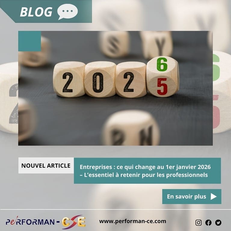 Entreprises : ce qui change au 1er janvier 2026 – L’essentiel à retenir pour les professionnels